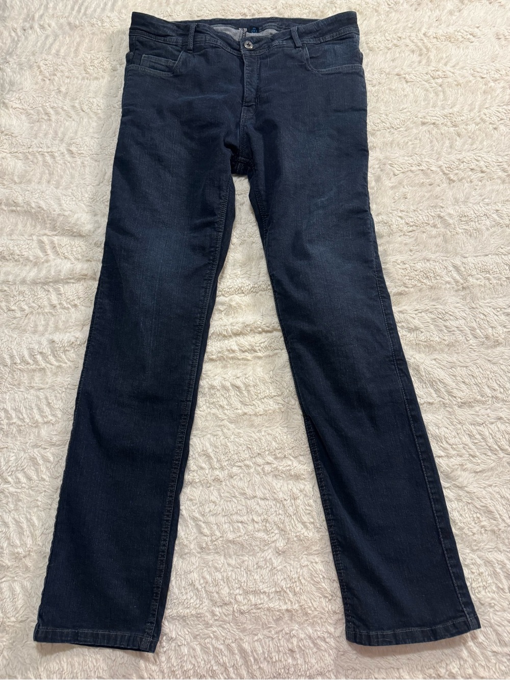 STREET & STEEL Oakland Motorcycle Riding Jeans Dark Wash Denim 36 knee pads